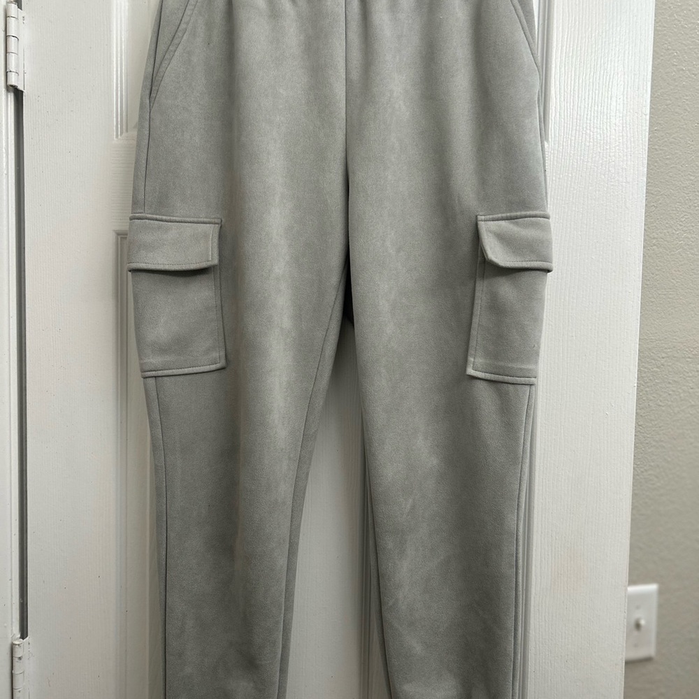 Steve Madden Women's Gray Cropped Pants